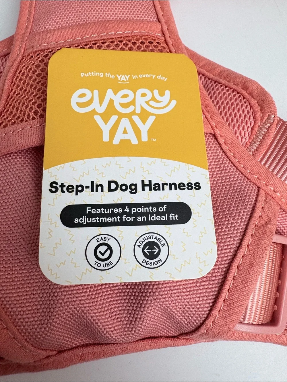 EveryYay Full Dog Harness, Pink, X-Large/XX-Large